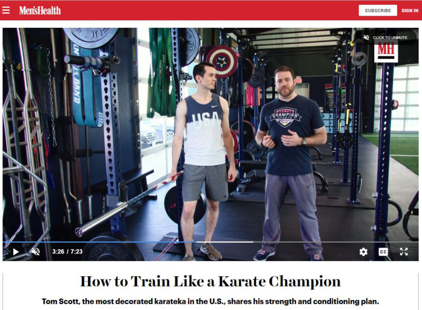 Train Like A Karate Champion - Men's Health